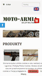 Mobile Screenshot of moto-armia.pl